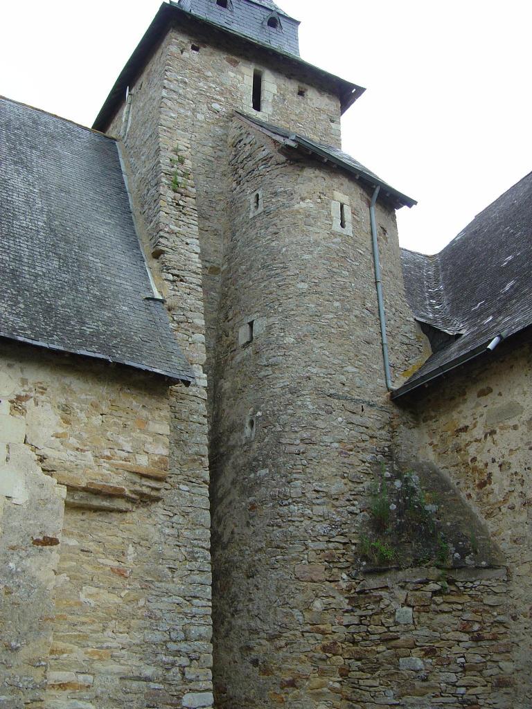 église de Champteussé-sur-Baconne, photo personnelle