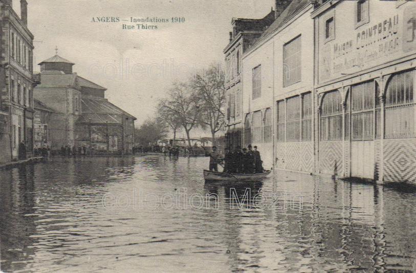 Angers - Innondations de 1910