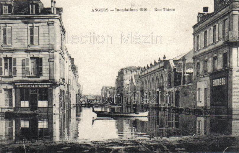 Angers - Innondations de 1910