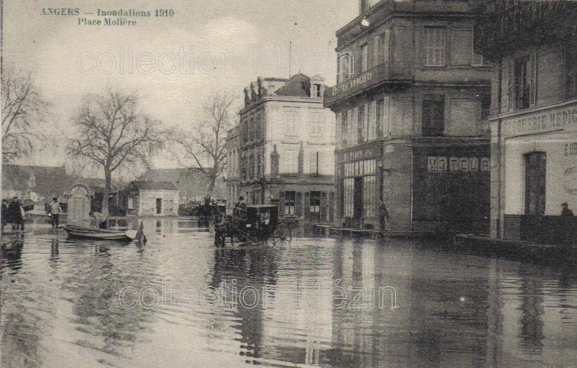 Angers - Innondations de 1910