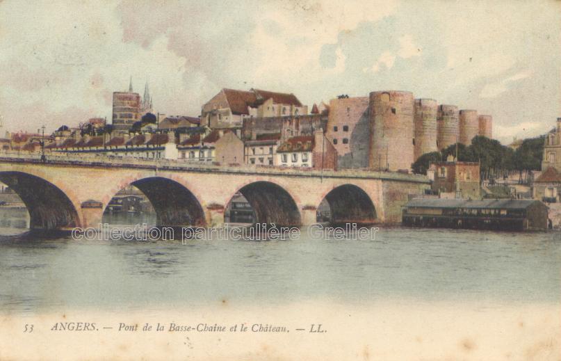 Lavoir à Angers, avant 1914