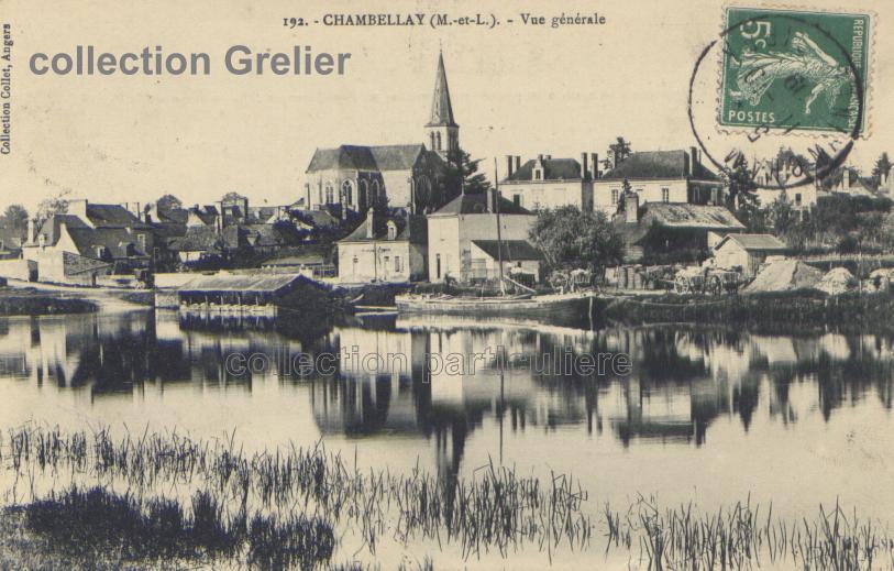 Lavoir à Angers, avant 1914