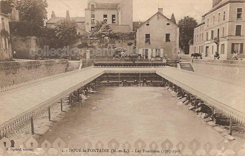 Lavoir à Angers, avant 1914