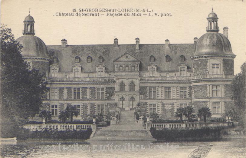 château de Serrant - collection particulière, reproduction interdite