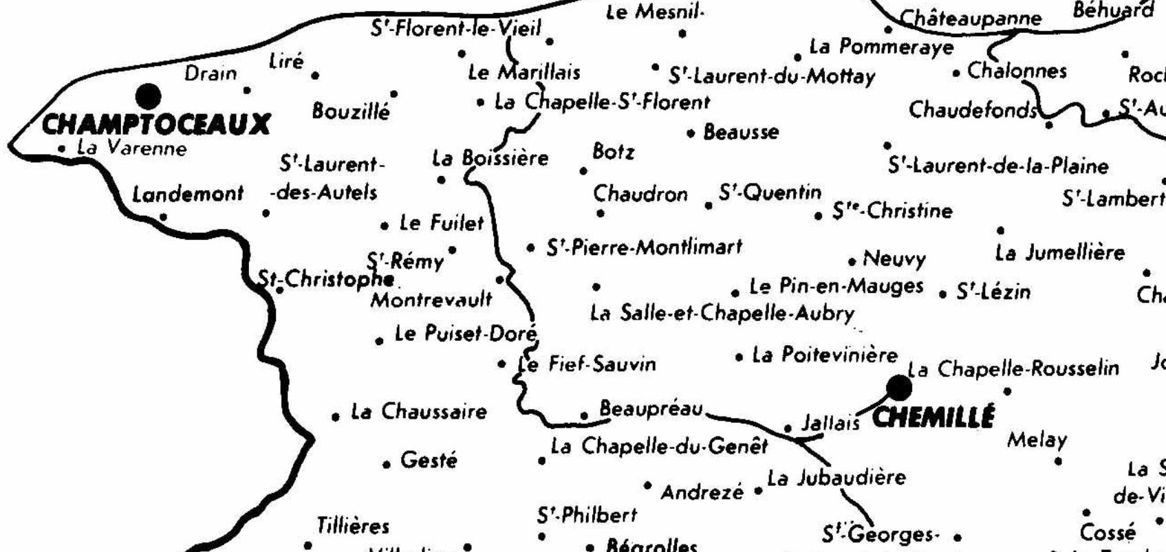 anciennes paroisses du diocèse dAngers avant la Révolution